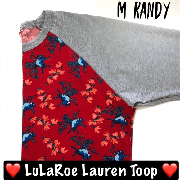 LuLaRoe Randy Baseball T new with tags - Picture 3 of 4